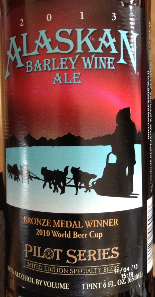 Alaskan Barley Wine Style Ale